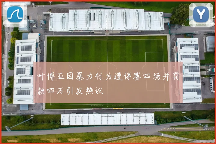 叶博亚因暴力行为遭停赛四场并罚款四万引发热议